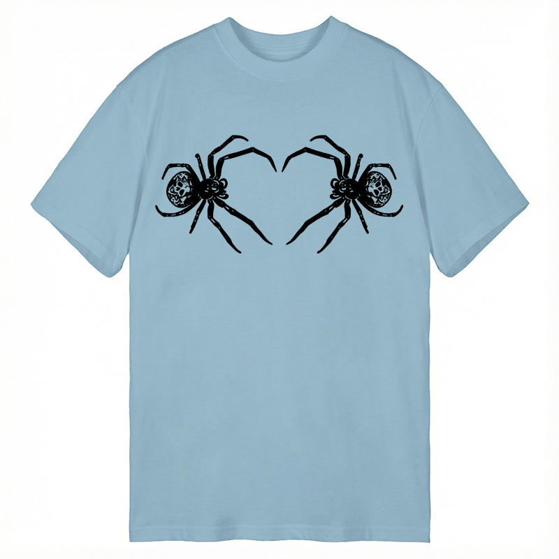Modecanvas Skull Spider DTG Printing Classic T-Shirt-modecanvas