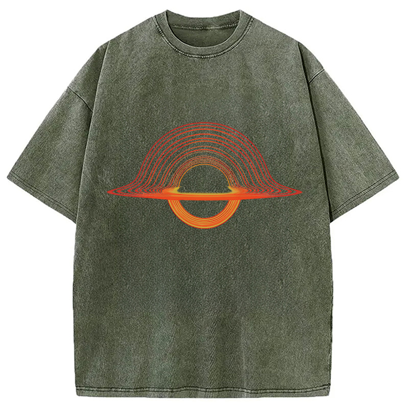 Modecanvas Planet Aperture Space Washed T-Shirt