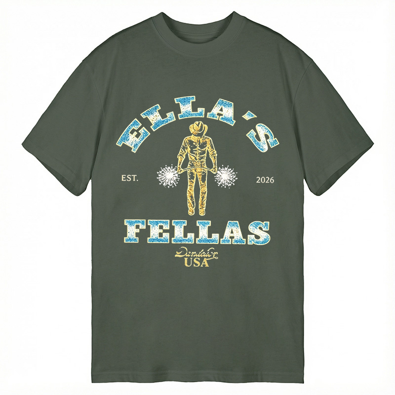 Modecanvas Ella Fella DTG Printing Classic T-Shirt-modecanvas