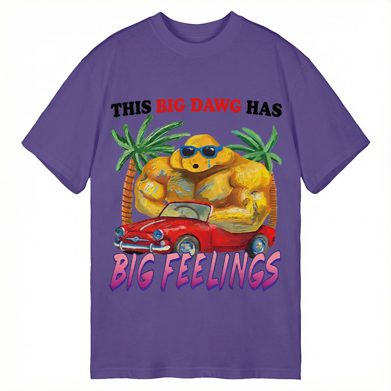 Modecanvas Big Dawg DTG Printing Classic T-Shirt-modecanvas