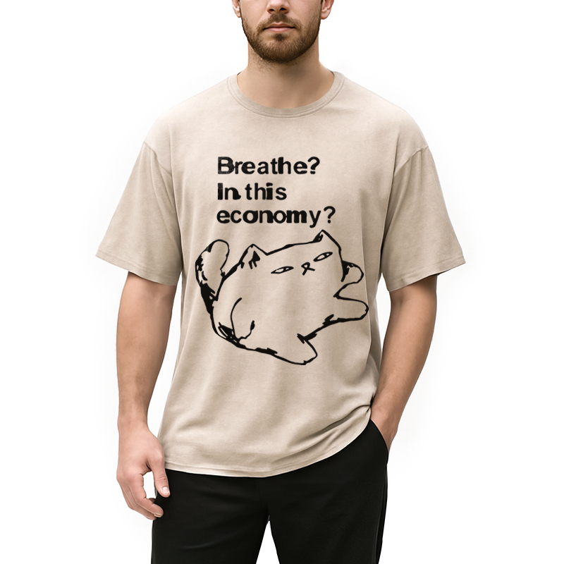 Modecanvas Breathe? In This Economy? DTG Printing Washed T-Shirt