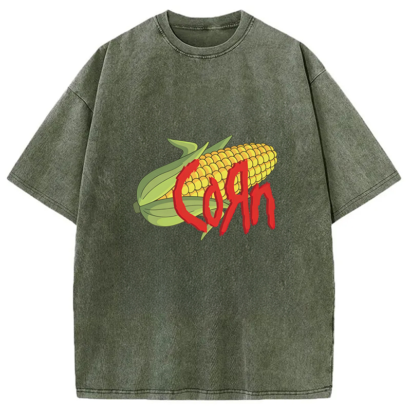Modecanvas CoRn DTG Printing Washed T-Shirt