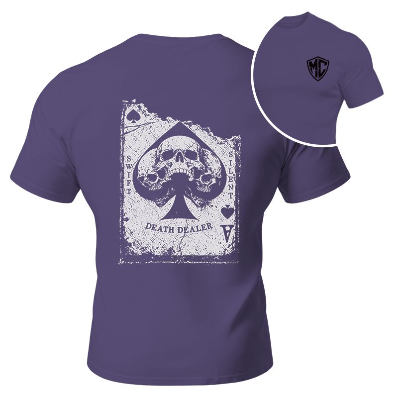 Modecanvas Death Dealer DTG Printing Back Classic T-Shirt
