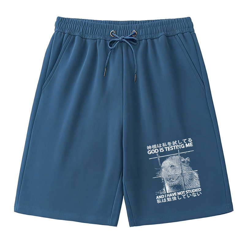 Modecanvas God Is Testing Me Classic Short
