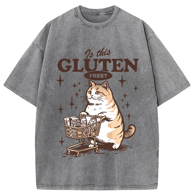 Modecanvas Is This Gluten Free DTG Printing Washed T-Shirt