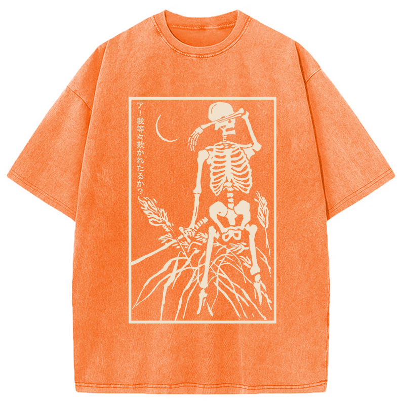 Modecanvas Oh They Bullied Me Washed T-Shirt