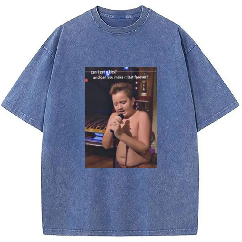 Modecanvas Gibby Singing iCarly Washed T-Shirt-modecanvas