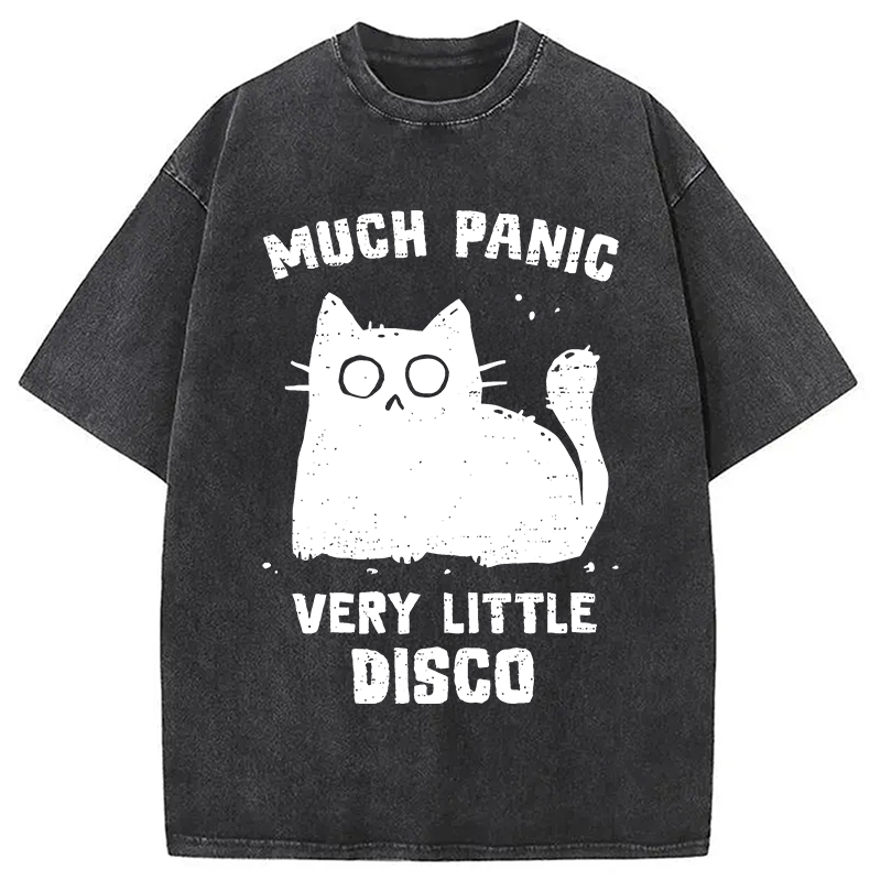 Modecanvas More Disco Funny Washed T-Shirt