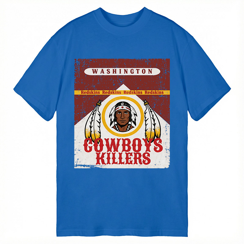 Modecanvas Vintage Killers Washington Redskins DTG Printing Classic T-Shirt-modecanvas