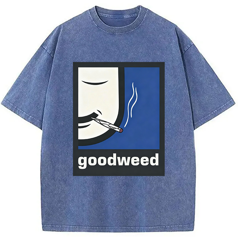 Modecanvas Goodweed DTG Printing Washed T-Shirt