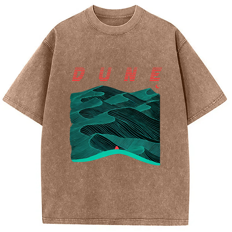 Modecanvas Sands Of Synchronicity Washed T-Shirt