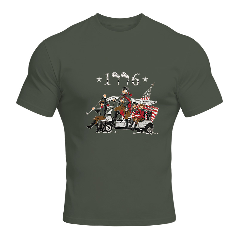 Modecanvas 1776 Golf Cart DTG Printing Classic T-Shirt
