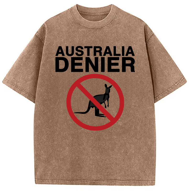 Modecanvas Australia Denier DTG Printing Washed T-Shirt