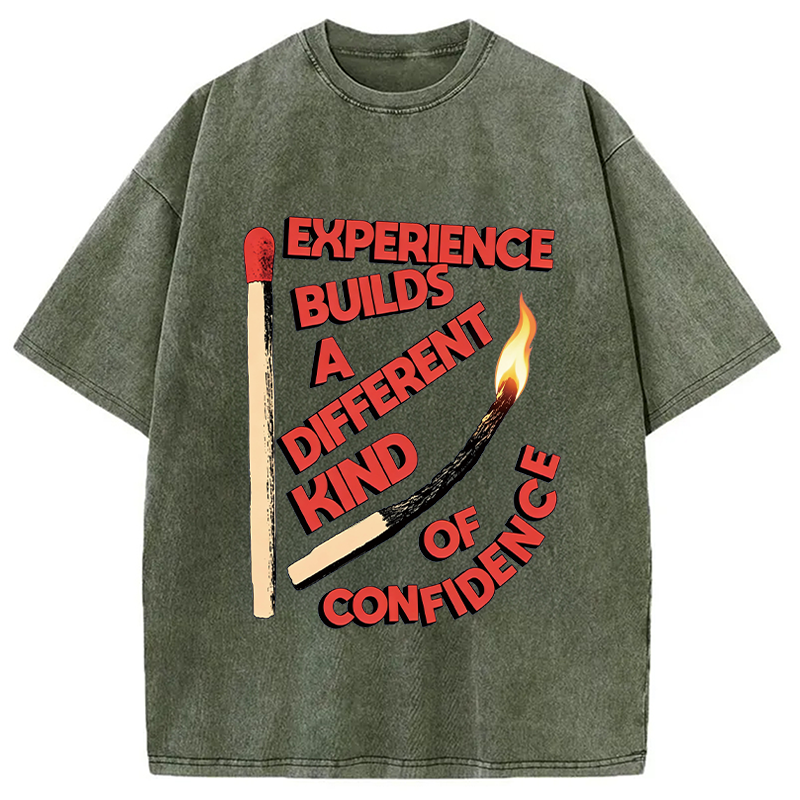 Modecanvas Experience Builds A Different Kind Of Confidence DTG Printing Washed T-Shirt