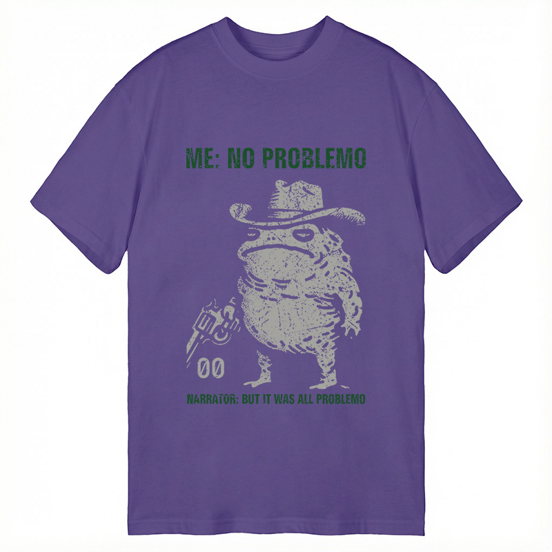 Modecanvas No Problemo Frog DTG Printing Classic T-Shirt