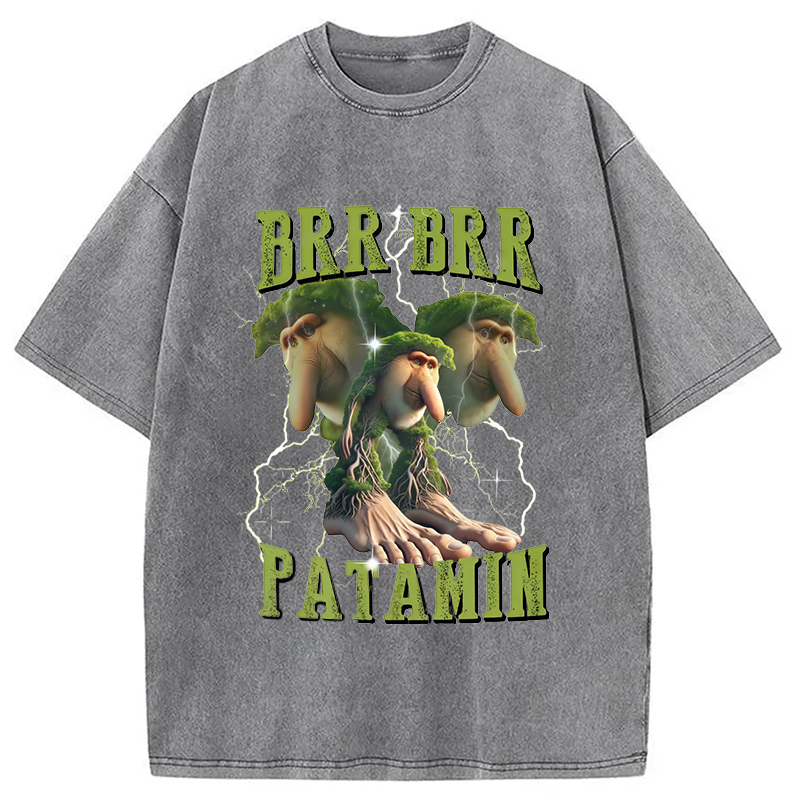 Modecanvas Brr Brr Patapim Washed T-Shirt