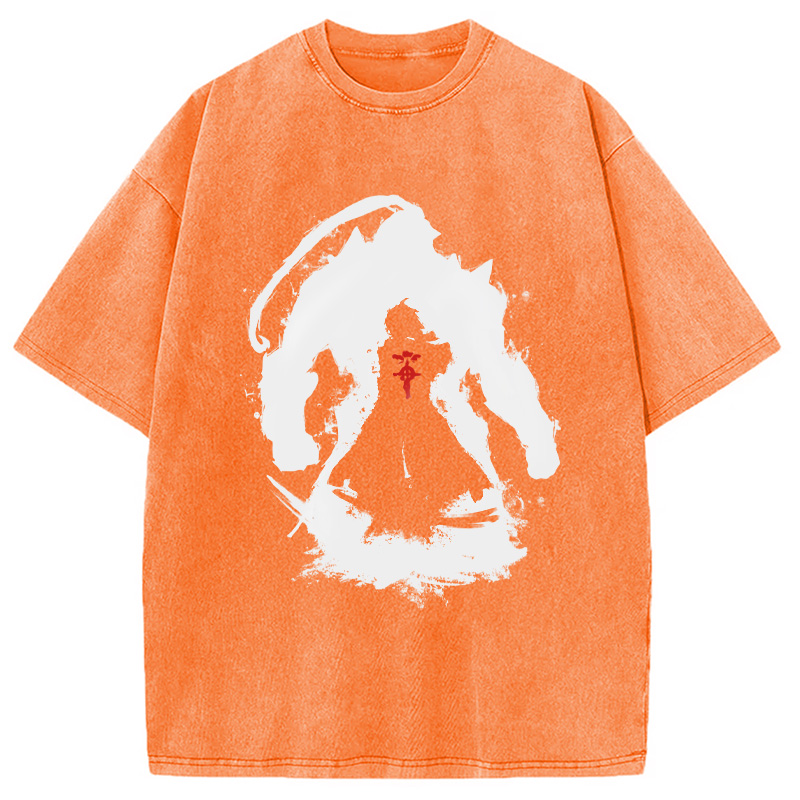 Modecanvas Elric Brothers - FMA Washed T-Shirt