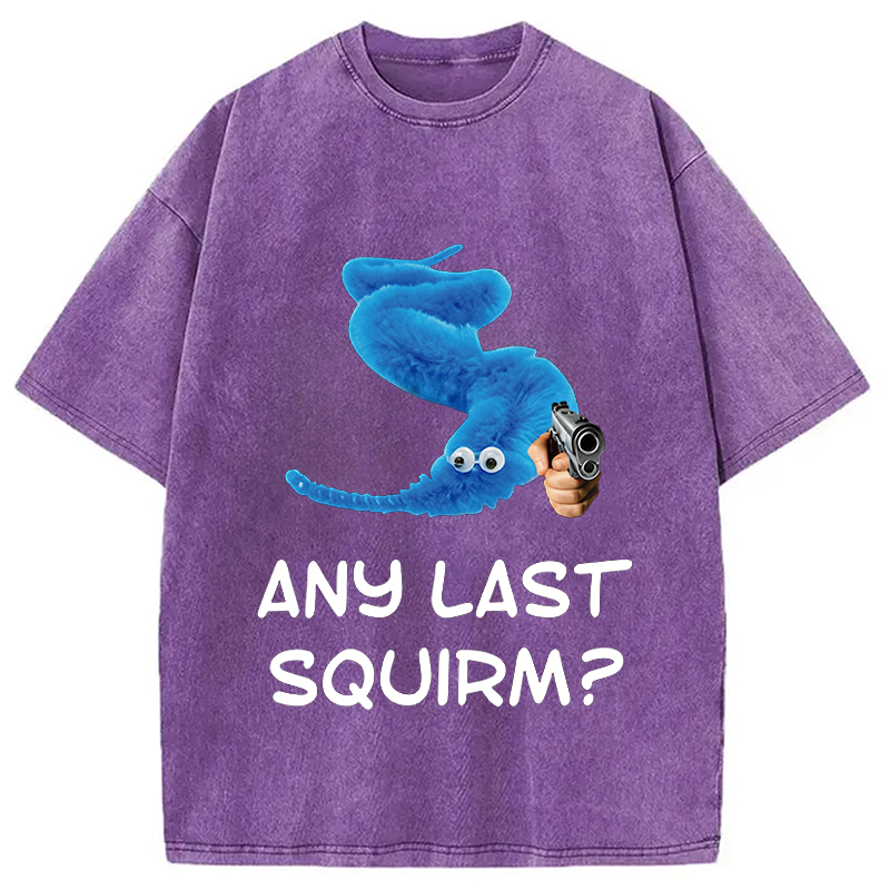 Modecanvas Any Last Squirm DTG Printing Washed T-Shirt
