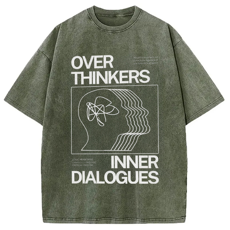 Modecanvas Master Your Mind Washed T-Shirt