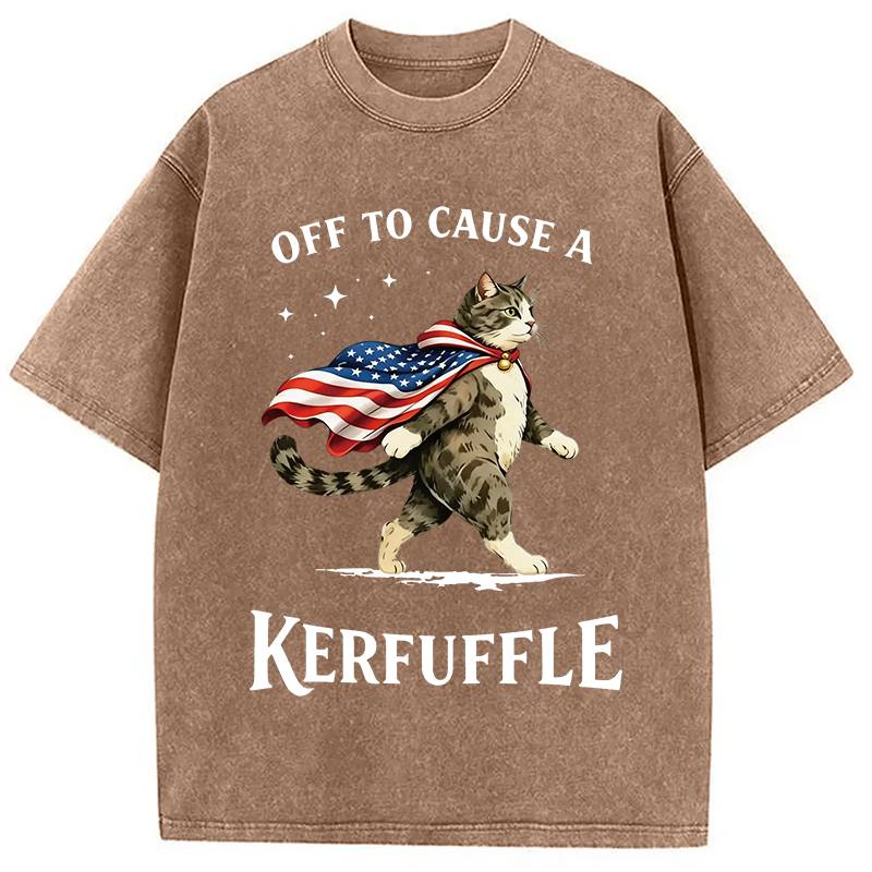 Modecanvas Off to Cause a Kerfuffle DTG Printing Washed T-Shirt