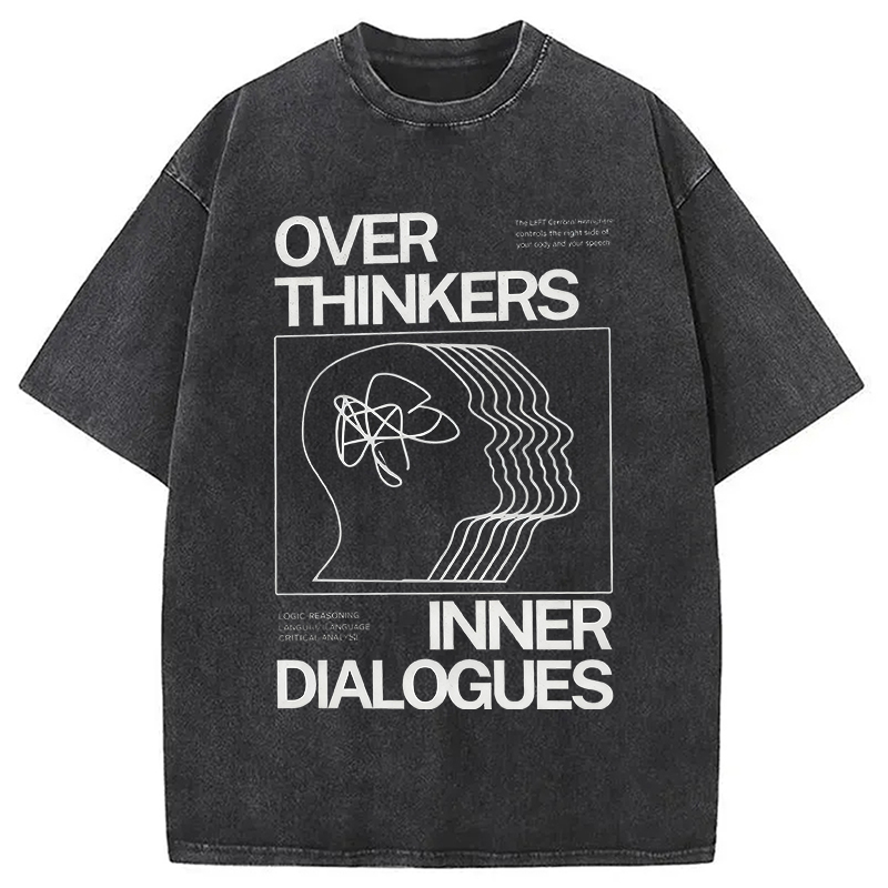 Modecanvas Master Your Mind Washed T-Shirt