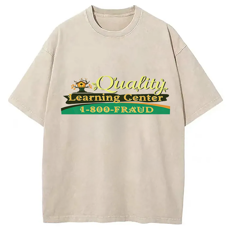 Modecanvas Quality Learning Center DTG Printing Washed T-Shirt