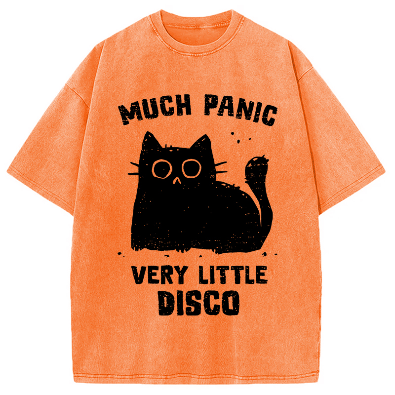 Modecanvas More Disco Funny Washed T-Shirt