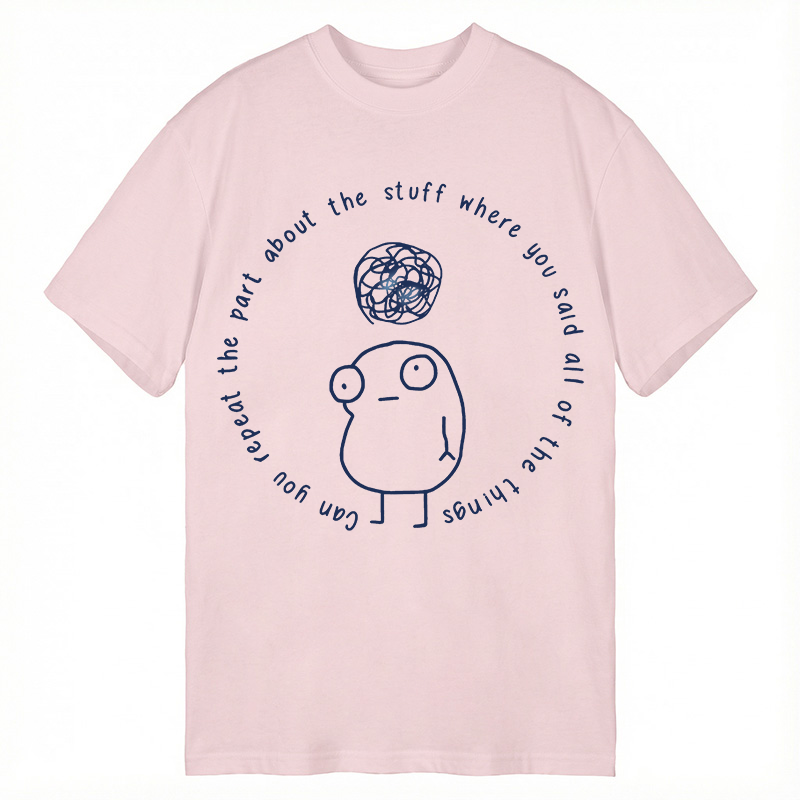 Modecanvas ADHD Humor Meme DTG Printing Classic T-Shirt-modecanvas