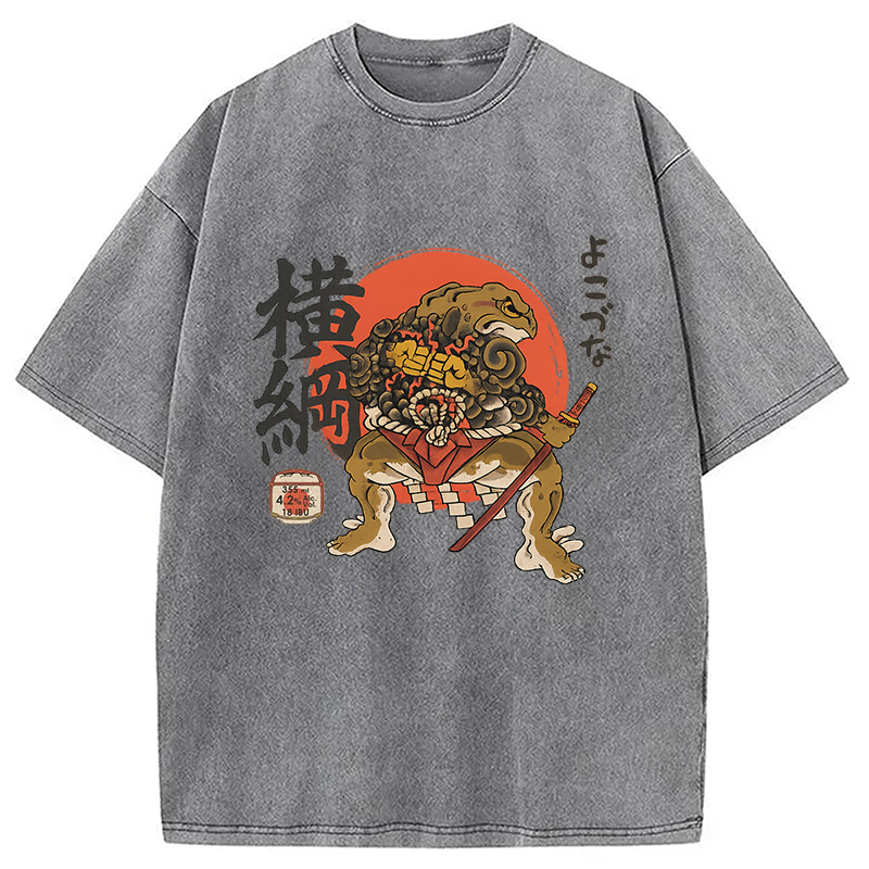 Modecanvas Yokozuna Japanese Washed T-Shirt