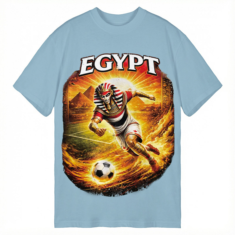 Modecanvas Egypt Soccer DTG Printing Classic T-Shirt-modecanvas