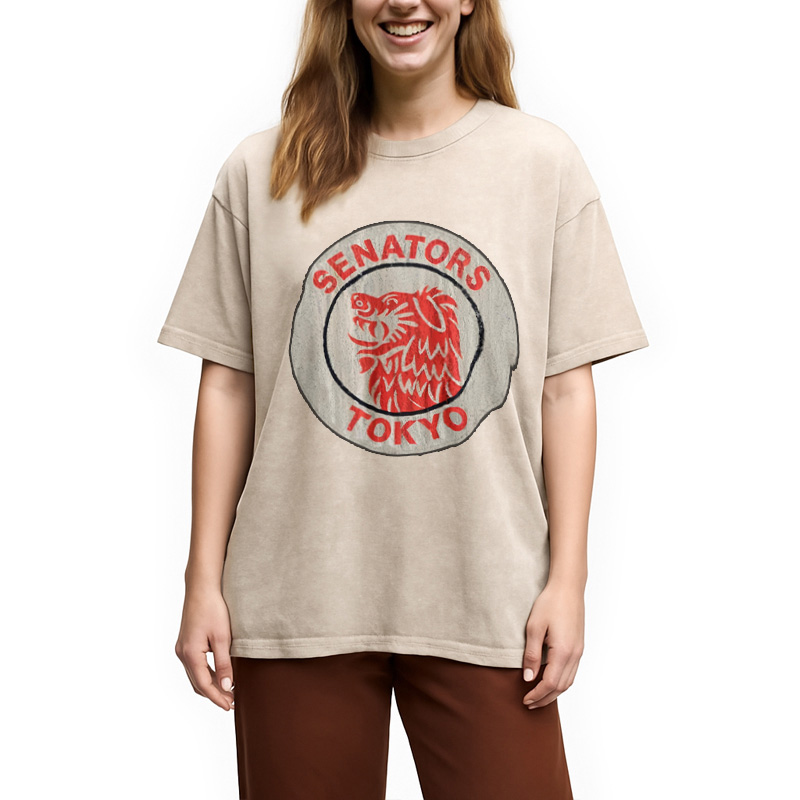 Modecanvas Tokyo Senators Washed T-Shirt