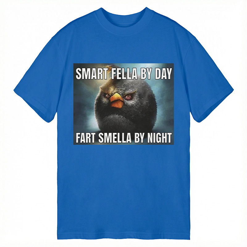 Modecanvas Smart Fellas By Day Fart Smellas By Night DTG Printing Classic T-Shirt-modecanvas