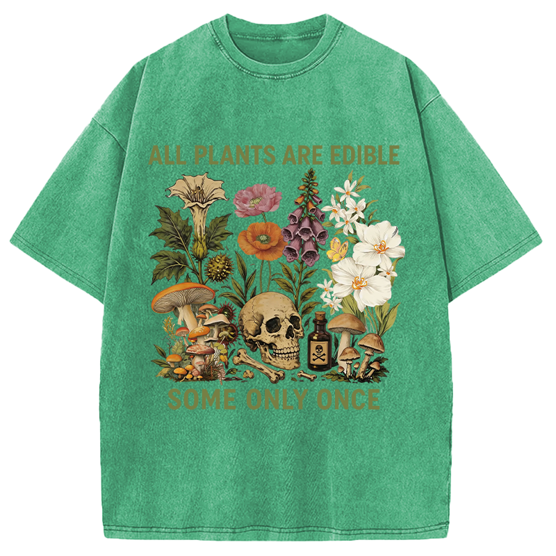 Modecanvas Some Only Once DTG Printing Washed T-Shirt