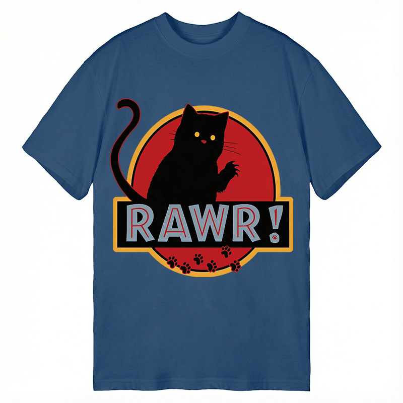 Modecanvas RAWR! DTG Printing Classic T-Shirt-modecanvas