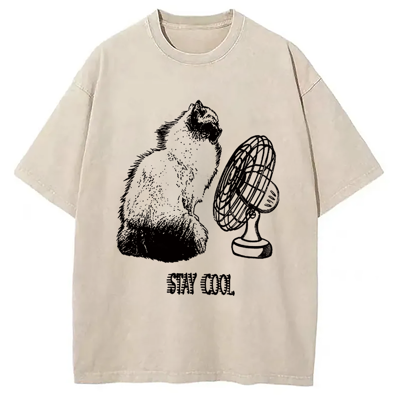 Modecanvas Stay Cool DTG Printing Washed T-Shirt