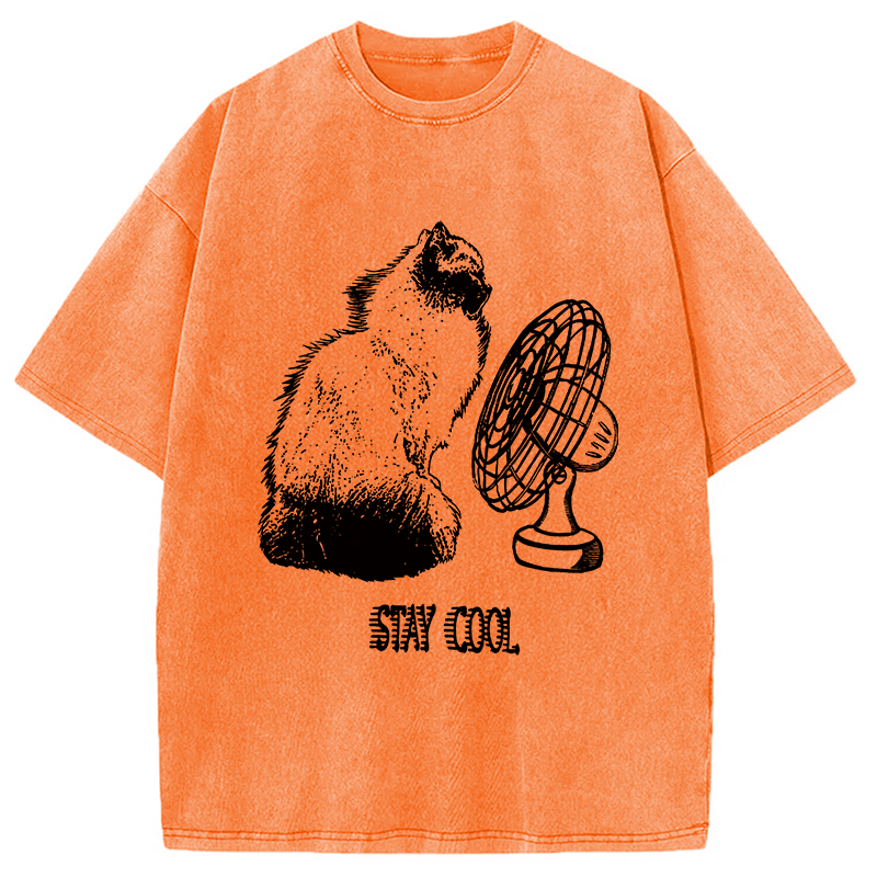 Modecanvas Stay Cool DTG Printing Washed T-Shirt