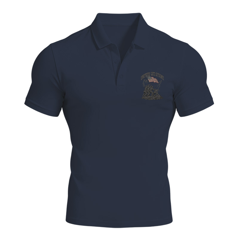 Modecanvas United We Stand Polo Shirt