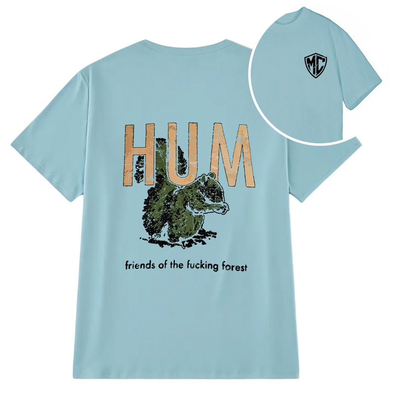 Modecanvas Copy of Hum DTG Printing Back Classic T-Shirt