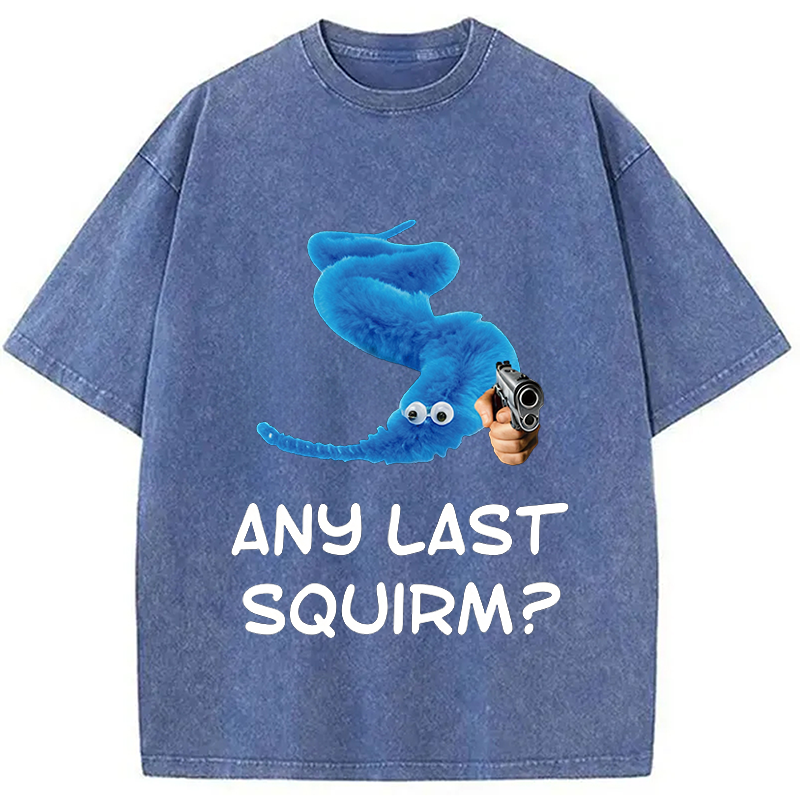 Modecanvas Any Last Squirm DTG Printing Washed T-Shirt