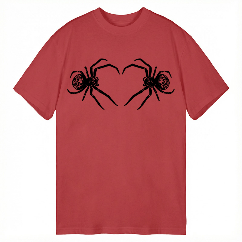 Modecanvas Skull Spider DTG Printing Classic T-Shirt-modecanvas