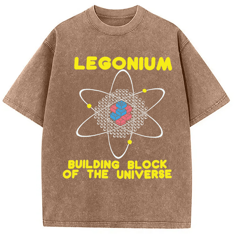 Modecanvas Legonium DTG Printing Washed T-Shirt