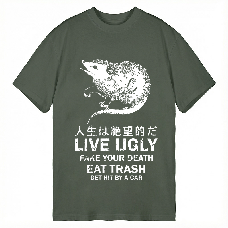 Modecanvas Life Is Hopeless DTG Printing Classic T-Shirt-modecanvas