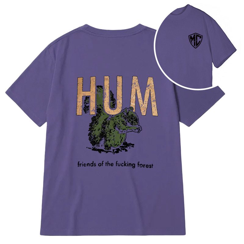 Modecanvas Copy of Hum DTG Printing Back Classic T-Shirt