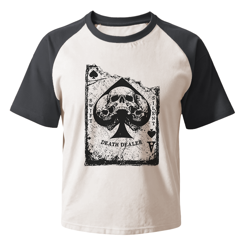 Modecanvas Death Dealer Raglan T-Shirt