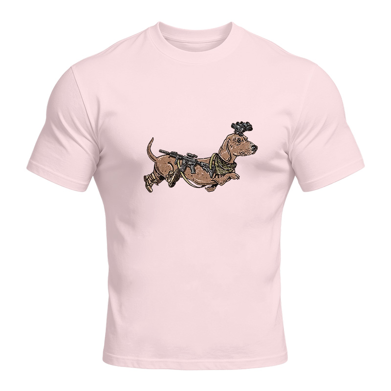 Modecanvas Dachshund Sniper DTG Printing Classic T-Shirt