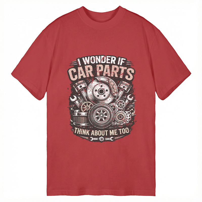 Modecanvas Vintage Car Parts DTG Printing Classic T-Shirt