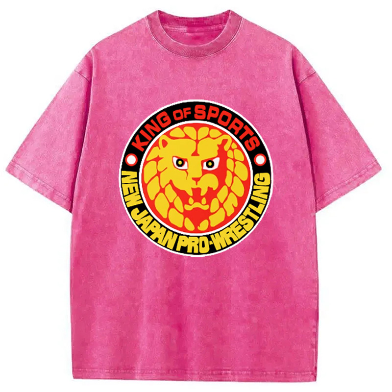 Modecanvas Japan Pro Wrestling Washed T-Shirt
