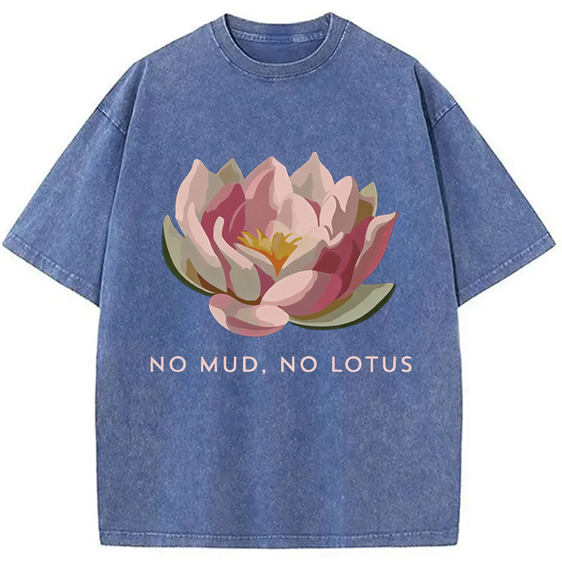 Modecanvas Meditation DTG Printing Washed T-Shirt