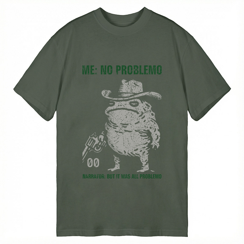 Modecanvas No Problemo Frog DTG Printing Classic T-Shirt