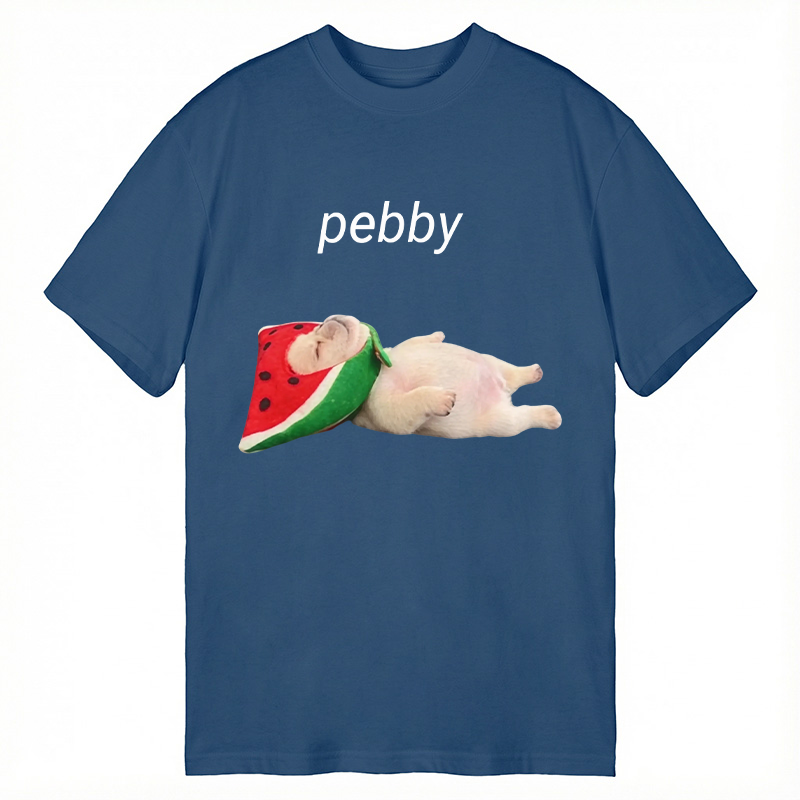 Modecanvas Funny Pibble Dog Meme DTG Printing Classic T-Shirt-modecanvas